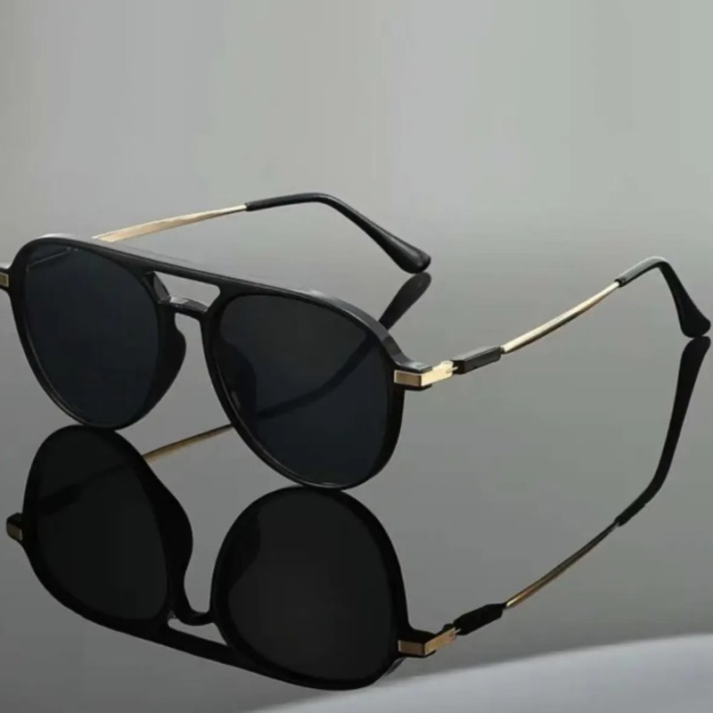 1pcs Vintage Pilot Sunglasses  – Vintage Fashion Glasses Bewertung und Preis