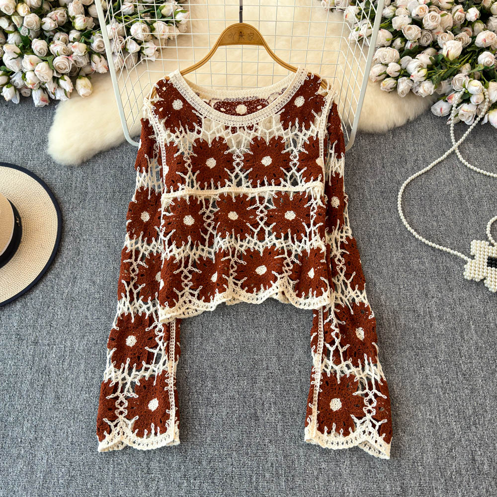Floral Crochet Top for Women L – Crochet Top Boho Bewertung und Preis