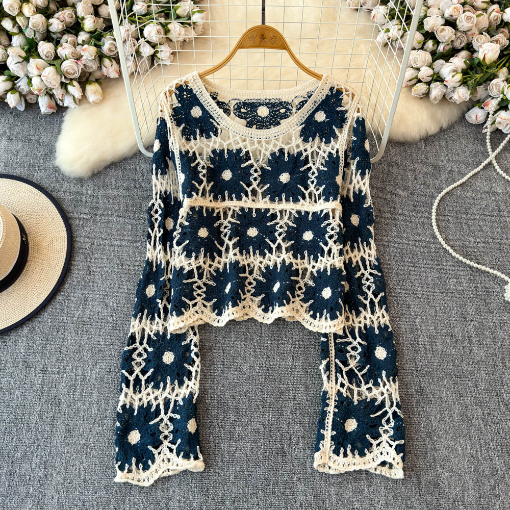 Floral Crochet Top for Women L – Crochet Top Boho Bewertung und Preis