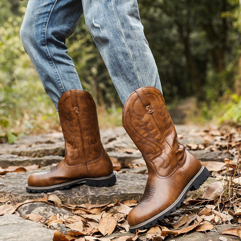 Men's Boots Classic Handmade E – Vintage Fashion Mens Bewertung und Preis
