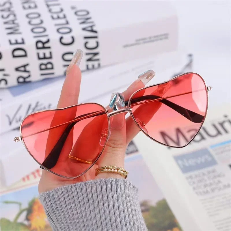 Fashion Heart Shaped Metal Sun – Vintage Fashion Glasses Bewertung und Preis