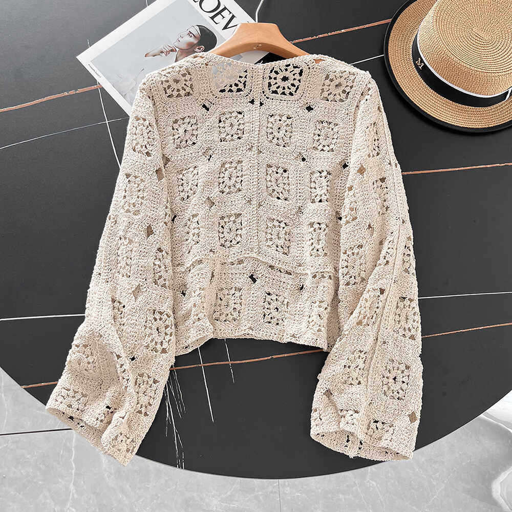 Women's Boho Crochet Lace Long – Crochet Top Boho Bewertung und Preis