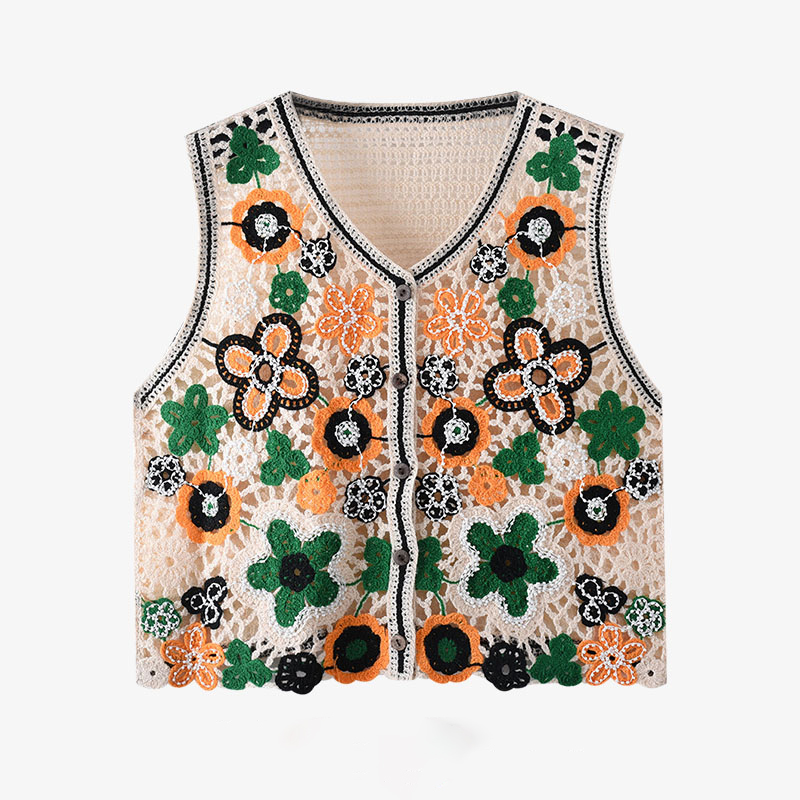 Daisy Crochet Vest for Women S – Crochet Top Boho Bewertung und Preis