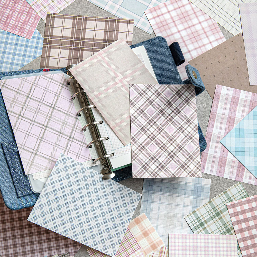 50pcs Creative Plaid Decor Scr – Vintage Fashion Magazine Bewertung und Preis