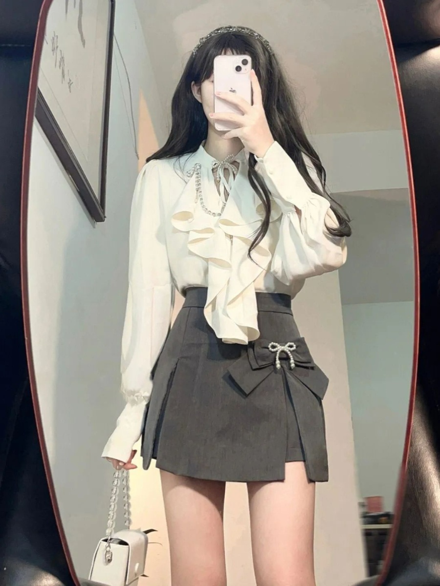 Elegant Vintage Long Sleeve Sh – Vintage Fashion Jersey Bewertung und Preis