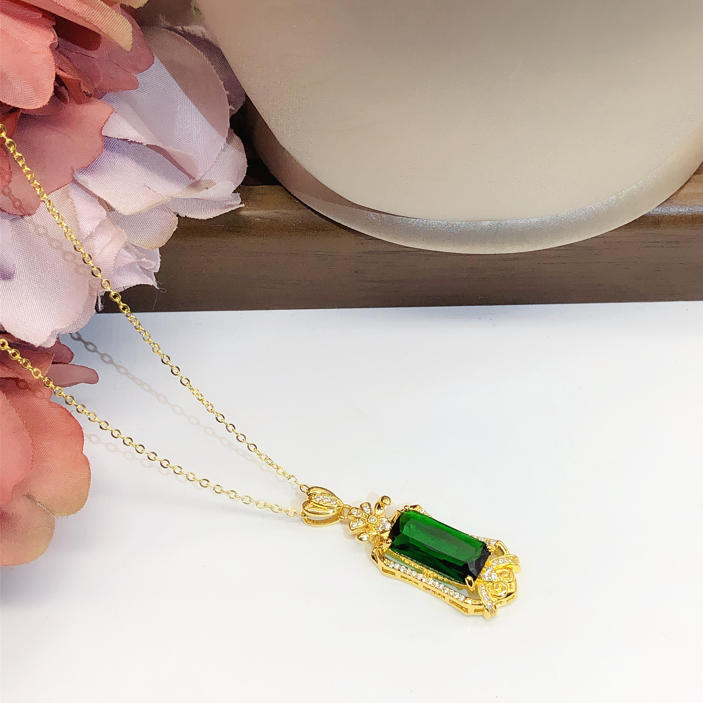  Micro-Set Green Tourmaline Pe – Vintage Fashion Trends Bewertung und Preis