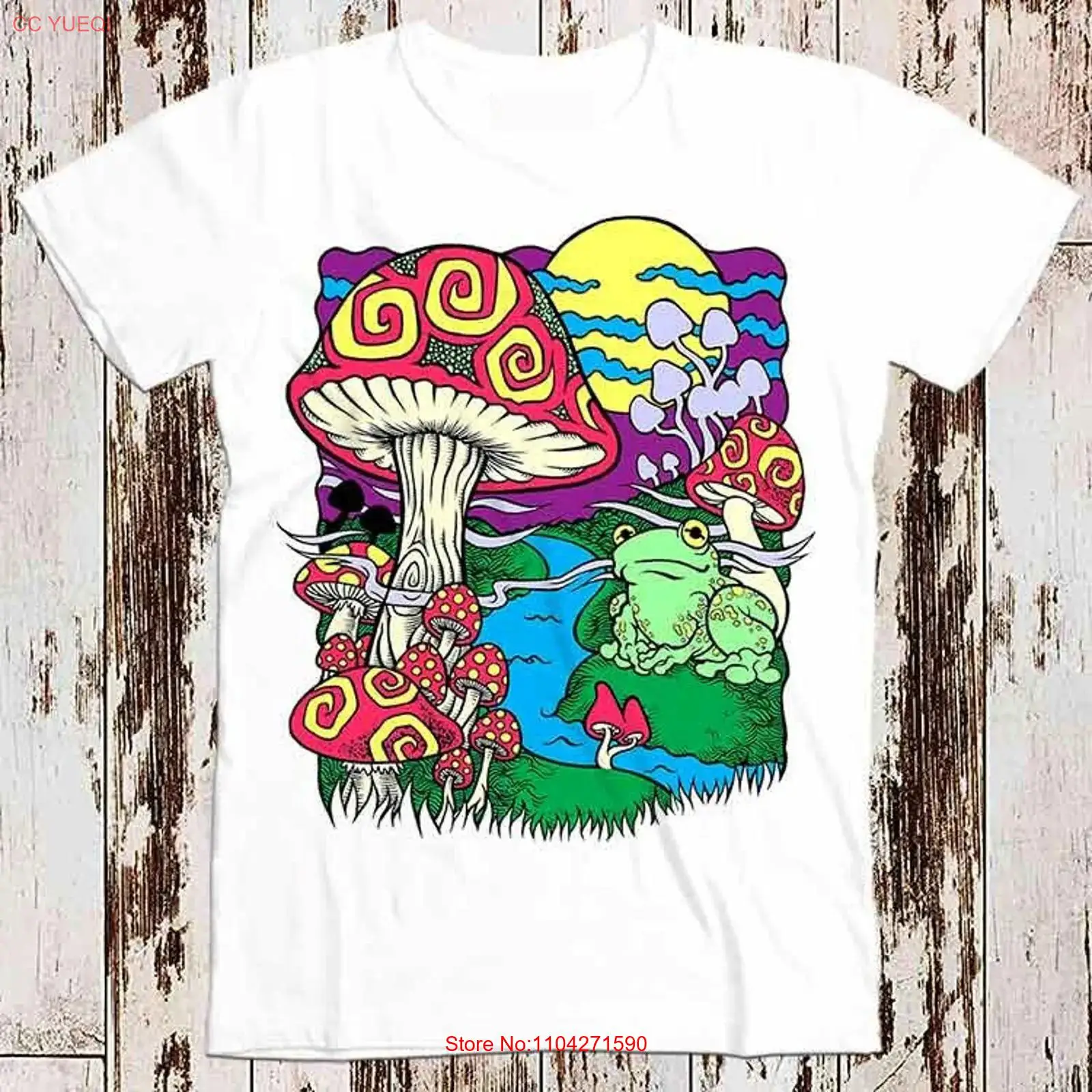 Magic Mushroom Frog Toad Dream – Vintage Fashion Research Bewertung und Preis