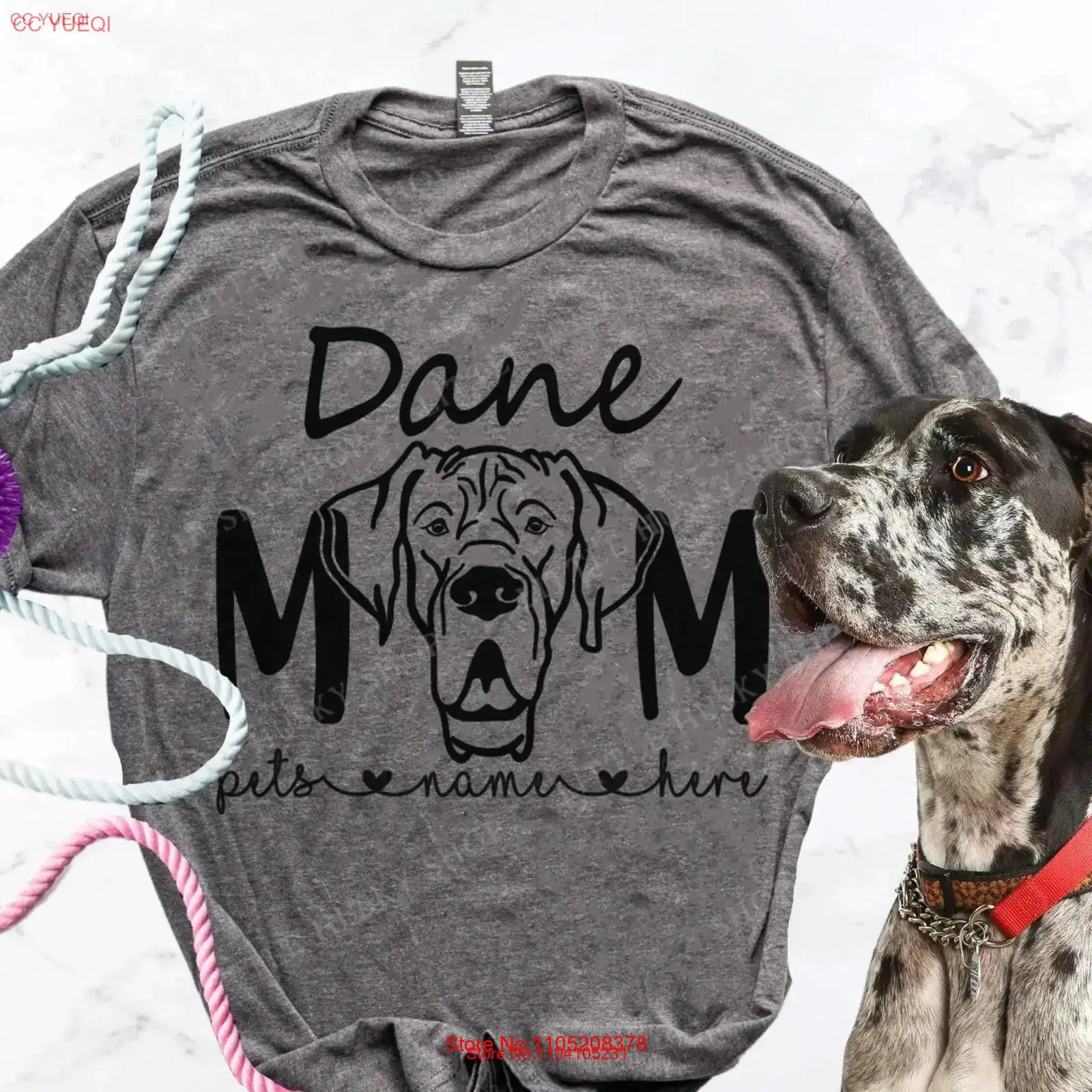 Dane Mom T Shirt with Great He – Vintage Fashion Drawings Bewertung und Preis