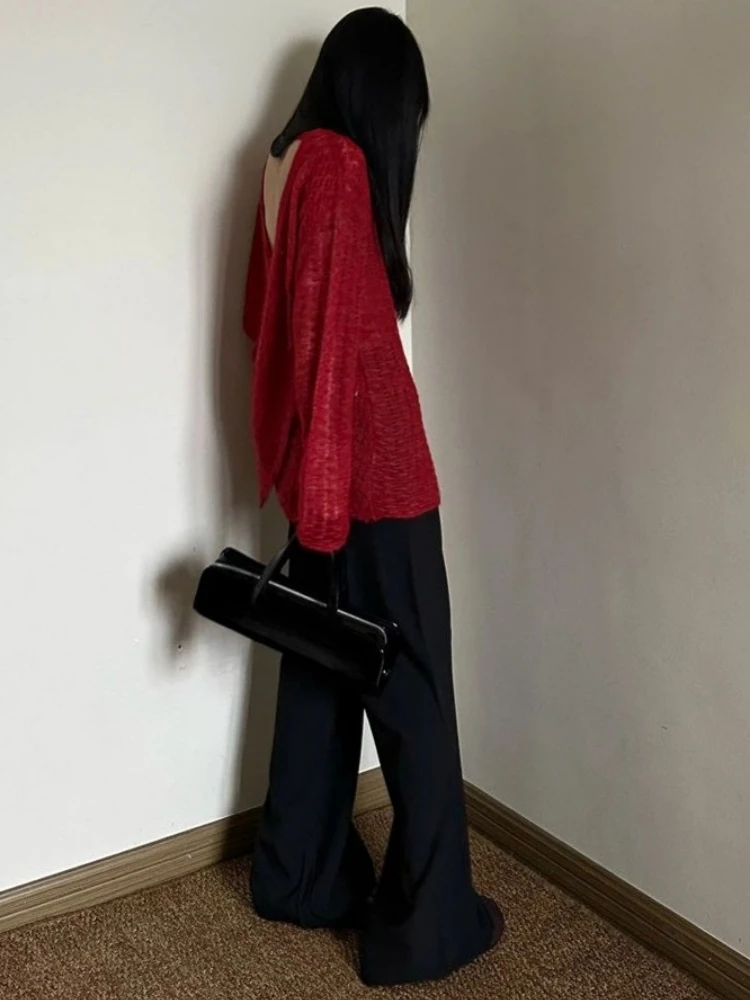 Y2K See-Through Knitted Women' – Vintage Y2K Bewertung und Preis